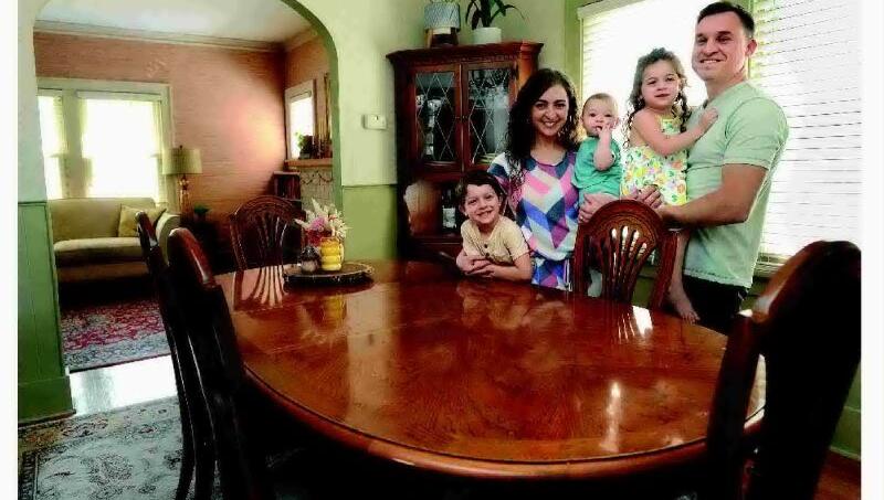 Lincoln family gives a new life to an old table